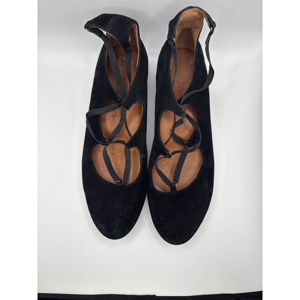 L'Amour Des Pieds Benham Low Wedges Size 10